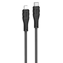 კაბელი Hoco Nano Silicone Charging Data Type-C to Lightning X67  - Primestore.ge