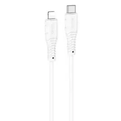 კაბელი Hoco Nano Silicone Charging Data Type-C to Lightning X67  - Primestore.ge