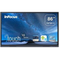 Interactive touch screen INFOCUS INF8610 (86", 3840 X 2160) PANEL ANTIGLARE G2 MODEL D116
