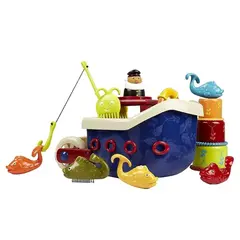 აბაზანის სათამაშო ნაკრები Btoys FISH N SPLISH, BATH BOAT  - Primestore.ge