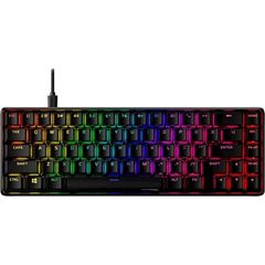 Keyboard HyperX 4P5D6AA, HX Red Linear, Wired, USB, Gaming Keyboard, Black