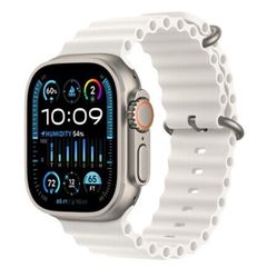 სმარტ საათი Apple Watch Ultra 2 49mm Titanium White Ocean Band MREJ3  - Primestore.ge