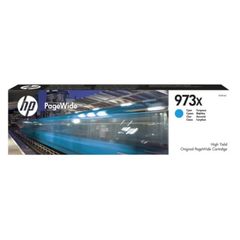 Cartridge HP 973X High Yield Cyan Original PageWide Cartridge - F6T81AE
