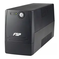 უწყვეტი კვების წყარო FSP FP650, 650VA, Black  - Primestore.ge
