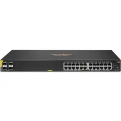 სვიჩი HPE Aruba R8N87A 6000, 24-Port Gigabit, PoE+ Switch, Black  - Primestore.ge