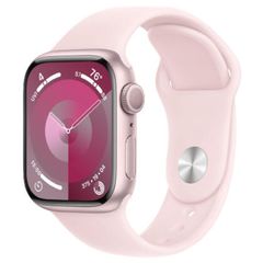 სმარტ საათი Apple Watch Series 9 GPS 41mm Pink Aluminum Case With Light Pink Sport Band MR933 S/M  - Primestore.ge