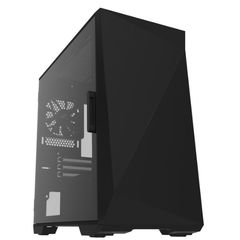 პროცესორის ქეისი Zalman Computer case Z1 Iceberg, without PSU, 2xUSB3.0, 1xUSB2.0, 3x120mm Black fans, TG Side Panel, mATX, Black  - Primestore.ge