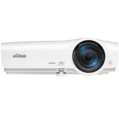 Projector Vivitek DW284-ST, DLP Short Throw Projector, WXGA 1280x800, 3700lm, White