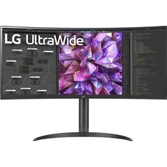 მონიტორი LG UltraWide 34WQ75C 34" Curved IPS QHD 3440 x 1440 5ms 60Hz  - Primestore.ge