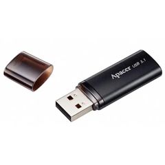 USB ფლეშ მეხსიერება Apacer  64GB USB 3.1 Type-A AH25B Black  - Primestore.ge