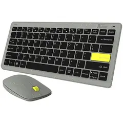 კლავიატურა და მაუსი Acer GP.ACC11.02H OP-VR KEYB NB, Wireless, Keyboard And Mouse, Grey  - Primestore.ge