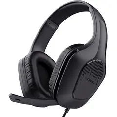 ყურსასმენი Trust 24990 GXT415 ZIROX, Gaming Headset, Wired, 3.5mm, Black  - Primestore.ge