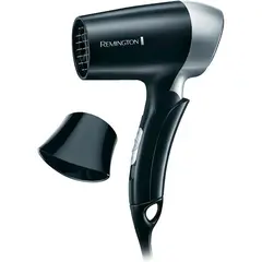 თმის საშრობი Remington D2400, 1400W, Hair Dryer, Black/Silver  - Primestore.ge
