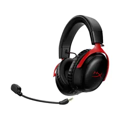 ყურსასმენი HyperX Cloud III Wireless Gaming Headset BLK/RED - 77Z46AA  - Primestore.ge