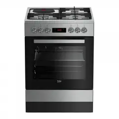 გაზქურა  Beko FSE 63320 DX Superia  - Primestore.ge