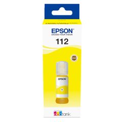 კარტრიჯის მელანი Epson EcoTank 112 I/C (Y) L65**/L15*** Yellow Bottle  - Primestore.ge