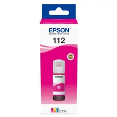 კარტრიჯის მელანი Epson EcoTank 112 I/C (M) L65**/L15*** Magenta Bottle  - Primestore.ge