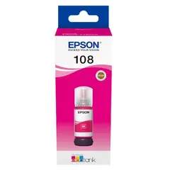 კარტრიჯის მელანი Epson 108 C13T09C34A, 7200P, Ink Cartridge, Magenta  - Primestore.ge