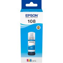 Ink cartridge Epson 108 C13T09C24A, 7200P, Ink Cartridge, Cyan