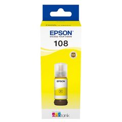 კარტრიჯის მელანი Epson 108 C13T09C44A, 7200P, Ink Cartridge, Yellow  - Primestore.ge