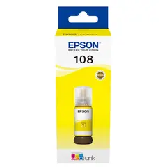 კარტრიჯის მელანი Epson 108 C13T09C44A, 7200P, Ink Cartridge, Yellow  - Primestore.ge
