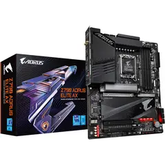 დედა დაფა Motherboard GIGABYTE Z790 AORUS ELITE AX s1700 Z790 4xDDR5 M.2 HDMI DP ATX  - Primestore.ge