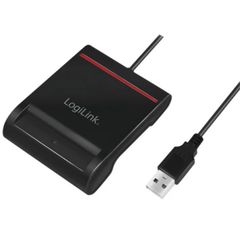 ბარათის წამკითხველი Logilink CR0047 USB 2.0 Smart ID Cardreader  - Primestore.ge