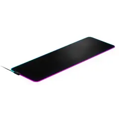 მაუსპადი SteelSeries Mouse Pad QcK Prism Cloth RGB M (900x300x4mm), black  - Primestore.ge
