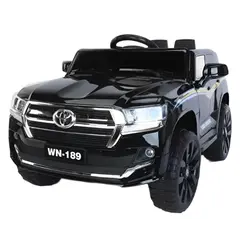 ბავშვის ელექტრო მანქანა TOYOTA D-189-B ტყავის სავარძლით  - Primestore.ge