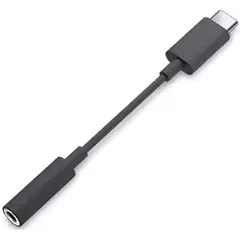 USB ადაპტერი Dell 750-BBDJ, USB-C Male to 3.5mm, Adapter, Magnetite  - Primestore.ge