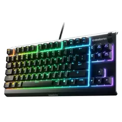 კლავიატურა SteelSeries Gaming keyboard Apex 3 TKL USB Black  - Primestore.ge
