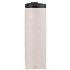 თერმოსი Ardesto Travel mug Bright City 400 ml, stainless steel, beige  - Primestore.ge
