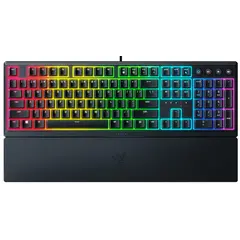 კლავიატურა Razer Keyboard Ornata V3 RGB 104key Mecha-Membrane Switch USB EN, black  - Primestore.ge