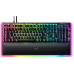 კლავიატურა Razer BlackWidow V4 Pro RGB 104key Green Switch USB EN, Black  - Primestore.ge