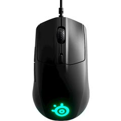მაუსი SteelSeries Mouse Rival 3, RGB, USB-A, black  - Primestore.ge