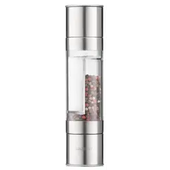სამარილე და საპილპილე Ardesto Salt and Pepper Mill 2 in 1 Gemini, acryl, stainless steel  - Primestore.ge