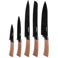 დანების ნაკრები Ardesto Midori Knives Set 5 pcs, stainless steel, plastic  - Primestore.ge
