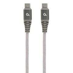 Cable Gembird CC-USB2B-CMCM100-1.5M USB Type-C Power Delivery (PD) premium charging & data cable 100W 1.5m