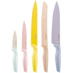 დანების ნაკრები Ardesto Fresh Knives Set 5 pcs, stainless steel, plastic  - Primestore.ge