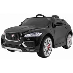 Baby electric car JAGUAR LS-818-B with rubber tires and leather seat