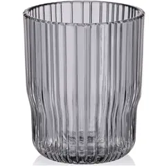 წვენის ჭიქების ნაკრები Ardesto low glasses set, Graphite 300 ml, 2 pcs, glass  - Primestore.ge