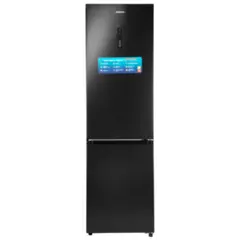 მაცივარი Ref ARDESTO with bottom freezer, 201.8x59.5x66, ref-256L, freez.-122L, 2doors, A+, NF, display ext, fresh zone, black  - Primestore.ge