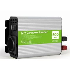 ინვენტორი Gembird EG-PWC500-01 12 V Car power inverter 500W  - Primestore.ge