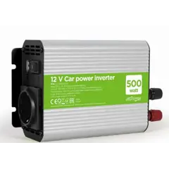 ინვენტორი Gembird EG-PWC500-01 12 V Car power inverter 500W  - Primestore.ge
