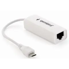 ადაპტერი Gembird NIC-mU2-01 Micro USB2.0 LAN Adapter  - Primestore.ge