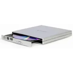 დისკის წამკითხველი Gembird DVD-USB-02-SV External USB DVD Drive Silver  - Primestore.ge