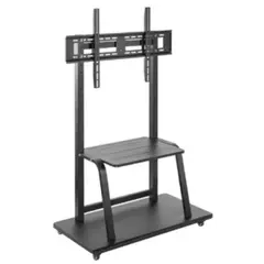 ტელევიზორის სადგამი Gembird TVS-100F-01 TV floor stand with caster wheels 37"-100"  - Primestore.ge
