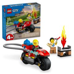 ლეგო LEGO Constructor CITY FIRE RESCUE MOTORCYCLE  - Primestore.ge