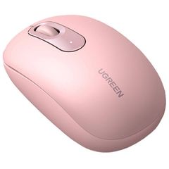 მაუსი UGREEN MU105 (90686), Wireless, USB, Mouse, Cherry Pink  - Primestore.ge
