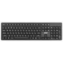 კლავიატურა 2E Keyboard membrane KS260 106key, WL, EN/UK, black  - Primestore.ge